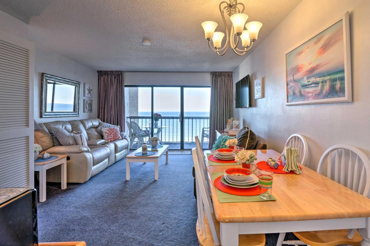 Myrtle Beach Condo With Ocean Views - Walk To Beach! 外观 照片