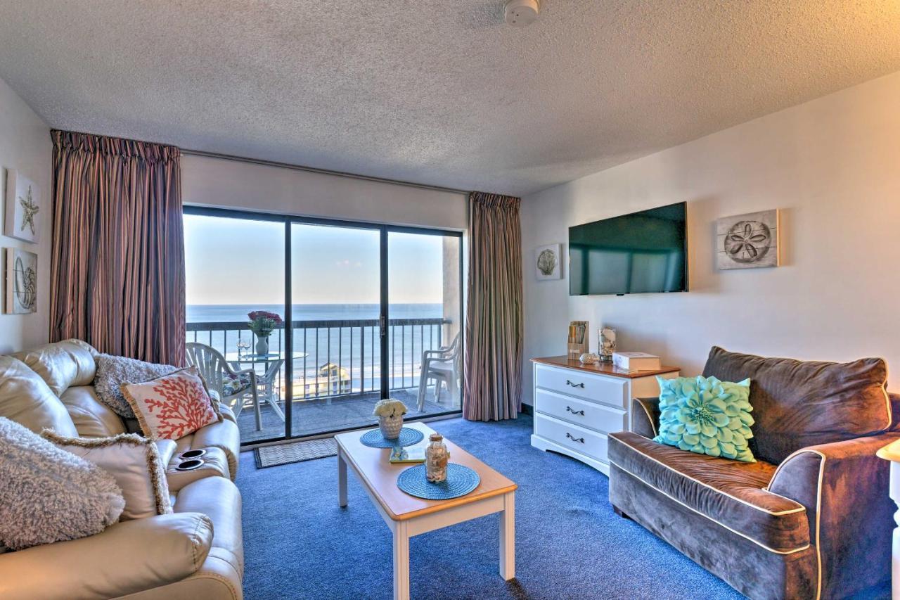 Myrtle Beach Condo With Ocean Views - Walk To Beach! 外观 照片