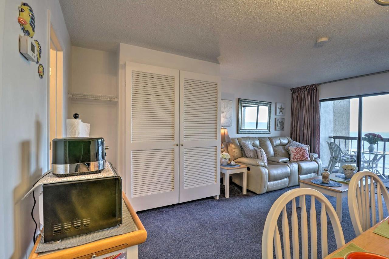 Myrtle Beach Condo With Ocean Views - Walk To Beach! 外观 照片