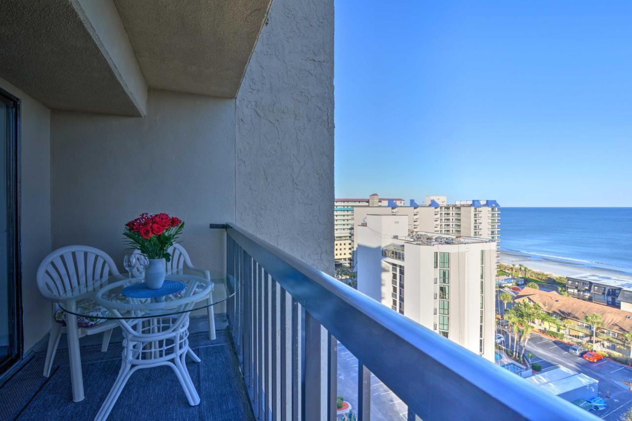 Myrtle Beach Condo With Ocean Views - Walk To Beach! 外观 照片