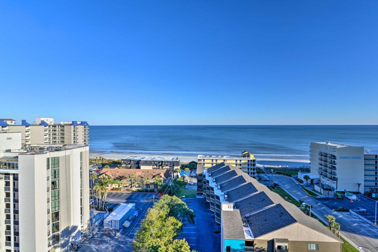 Myrtle Beach Condo With Ocean Views - Walk To Beach! 外观 照片