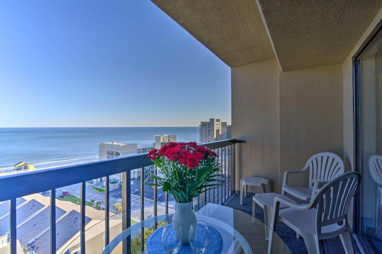 Myrtle Beach Condo With Ocean Views - Walk To Beach! 外观 照片